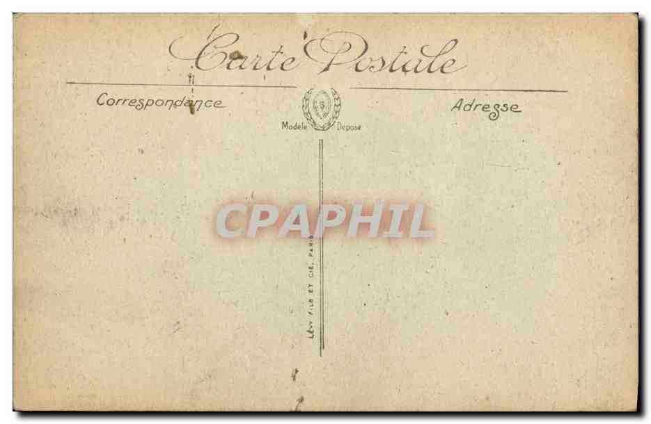 CPA Trouville Les Jetees a l Heure de la Maree  — Rückseite