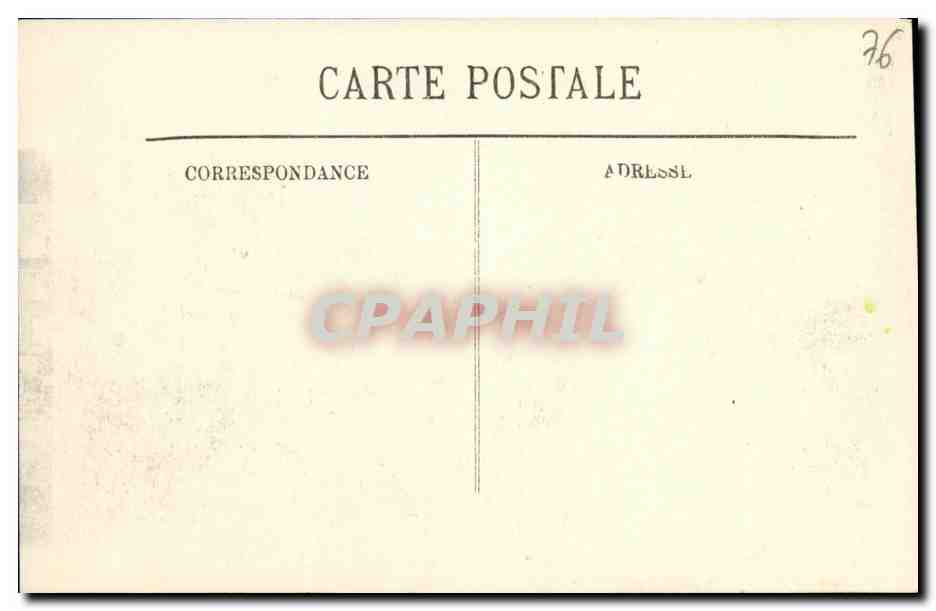 CPA Trouville Eglise Notre Dame des Victories et les Quais  — Rückseite