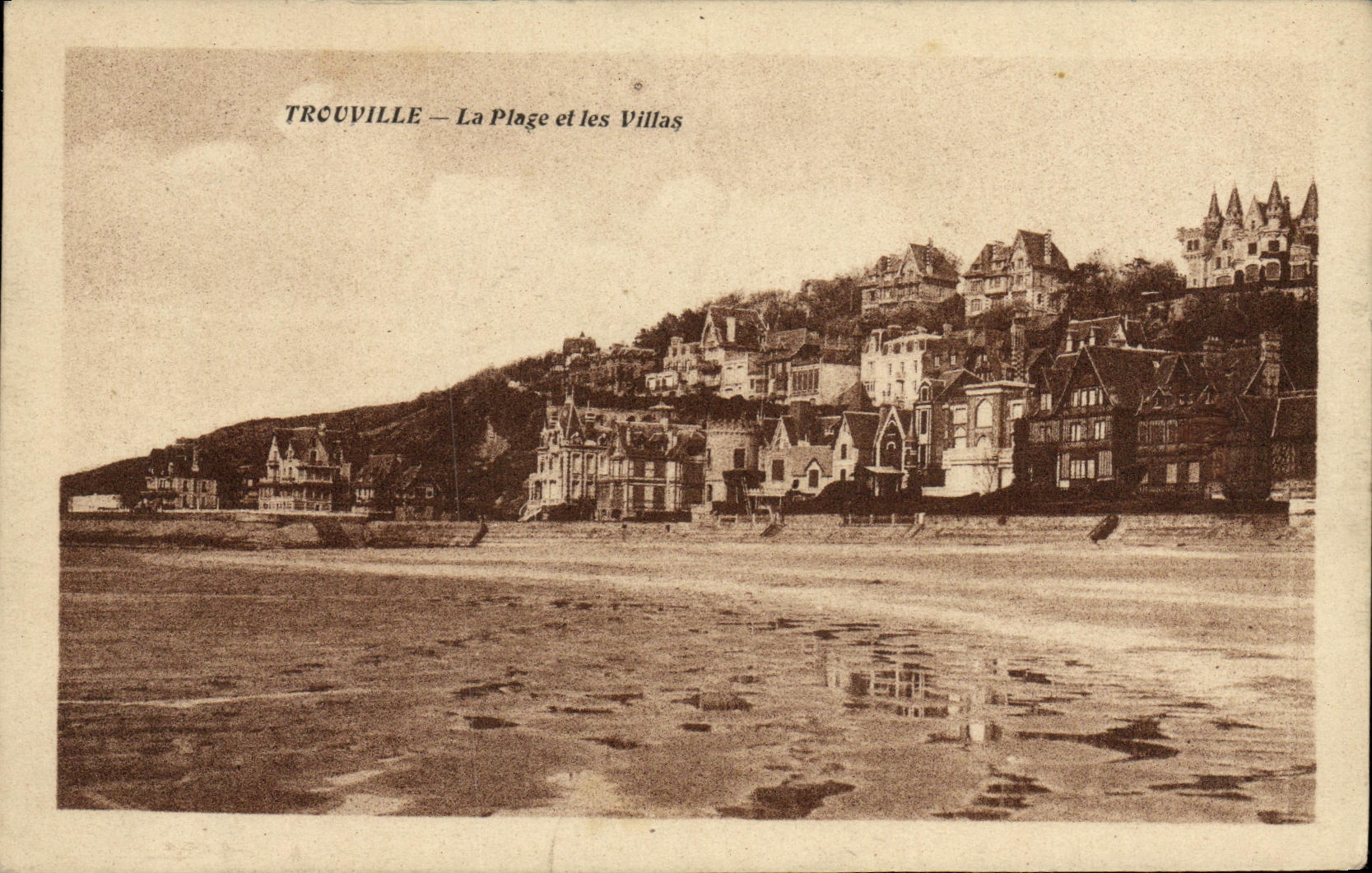 CPA Trouville La Plage et les Villas 