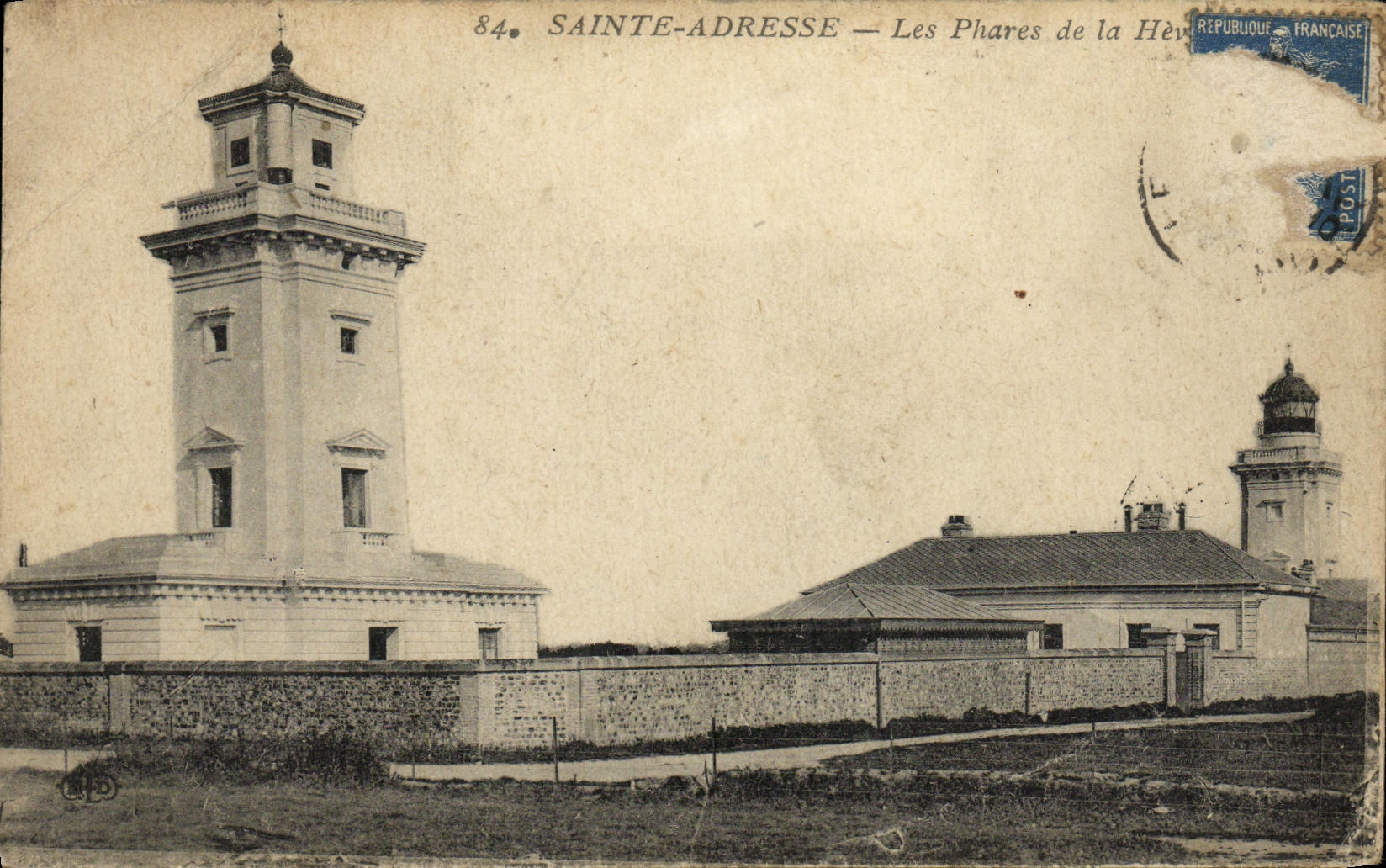 CPA Sainte Adresse Les Phares de la Heve