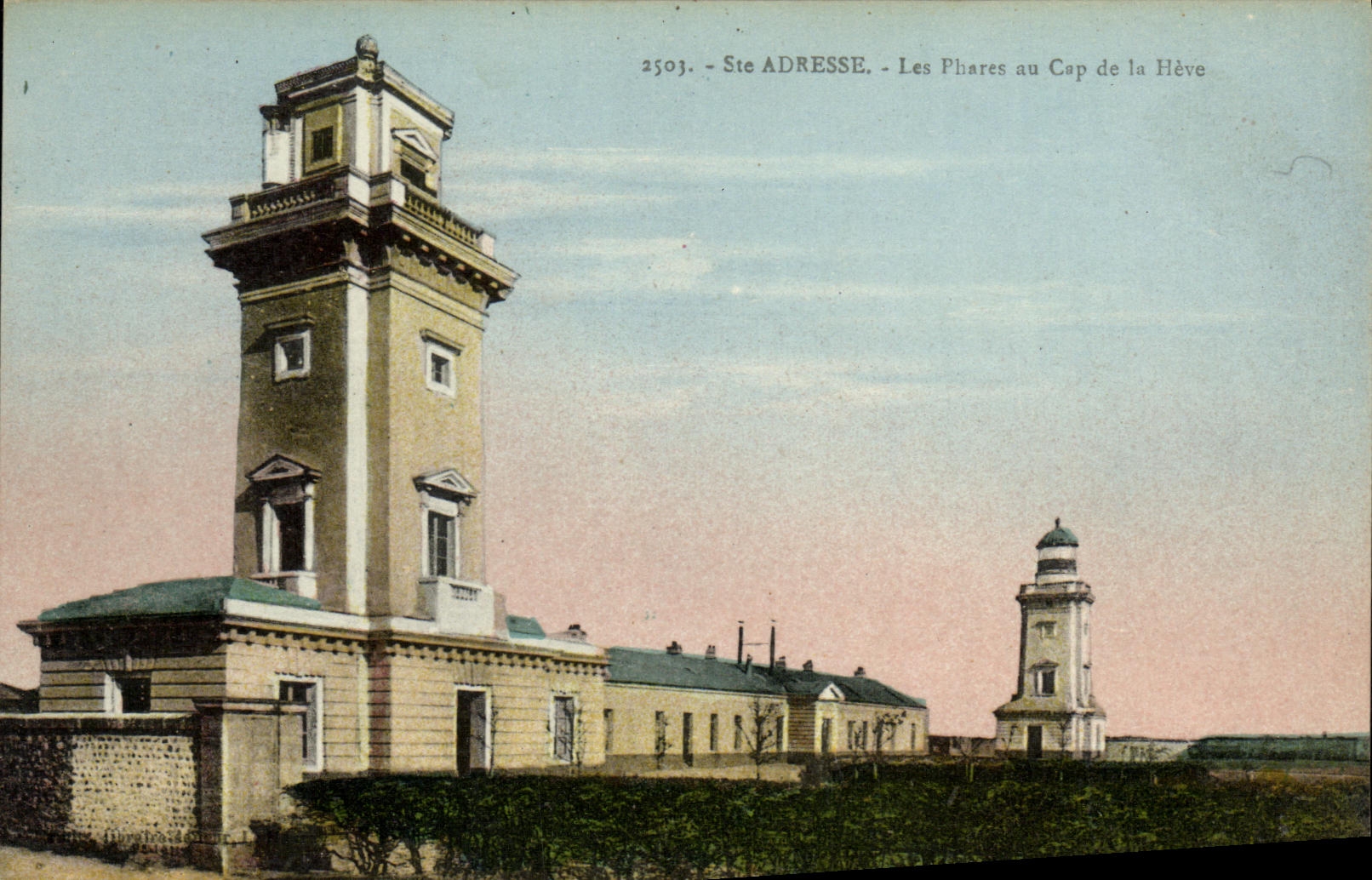 CPA Ste Adresse Les Phares au Cap de la Heve