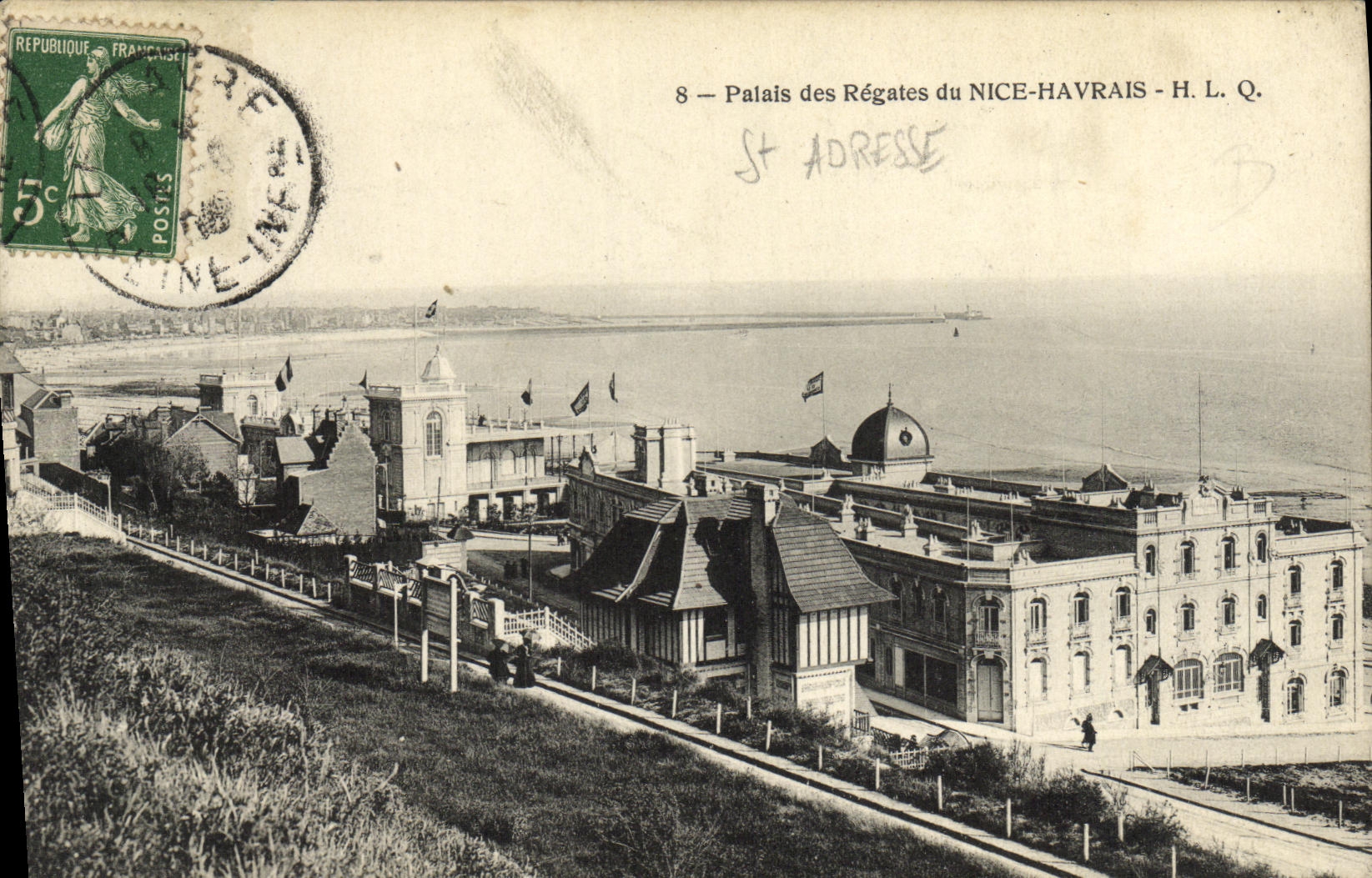 CPA Palais des Regates du Nice Havrais