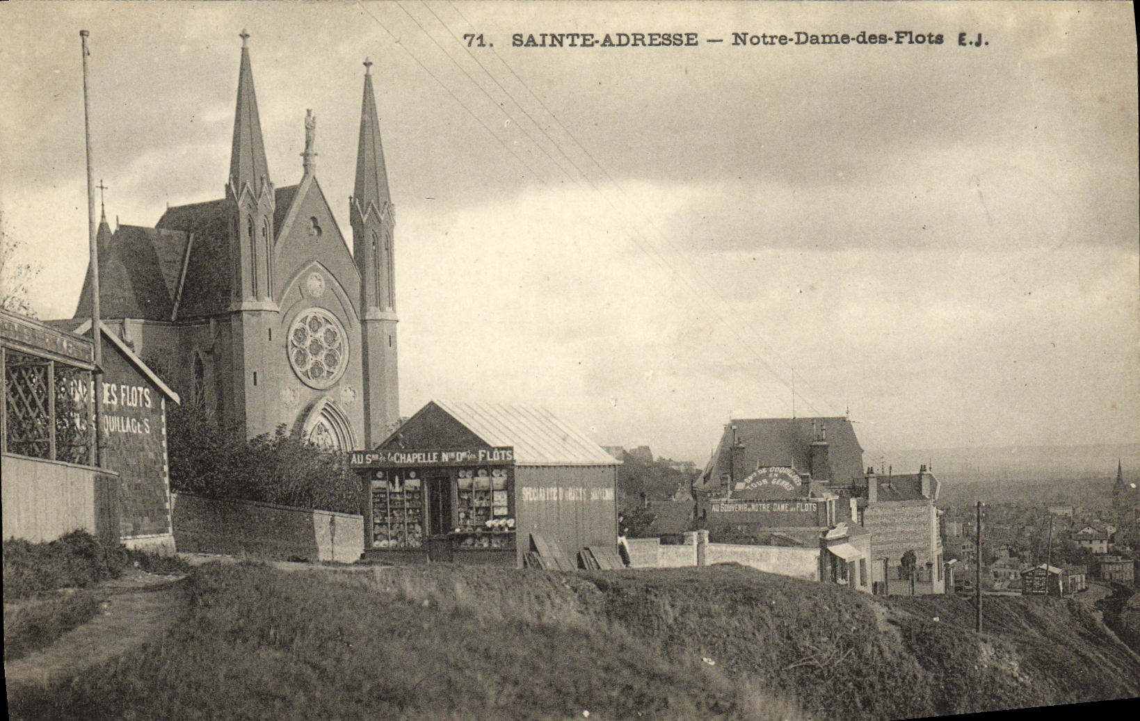 CPA Sainte Adresse Notre Dame des Flots 