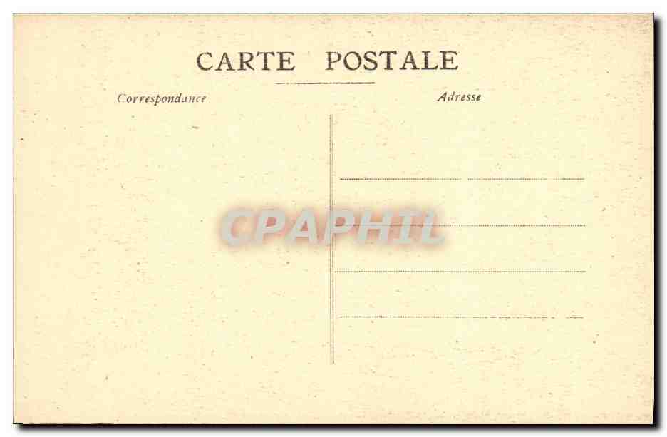 CPA La Benedictine a Fecamp Monument de M A Le Grand aine fondateur  — Rückseite