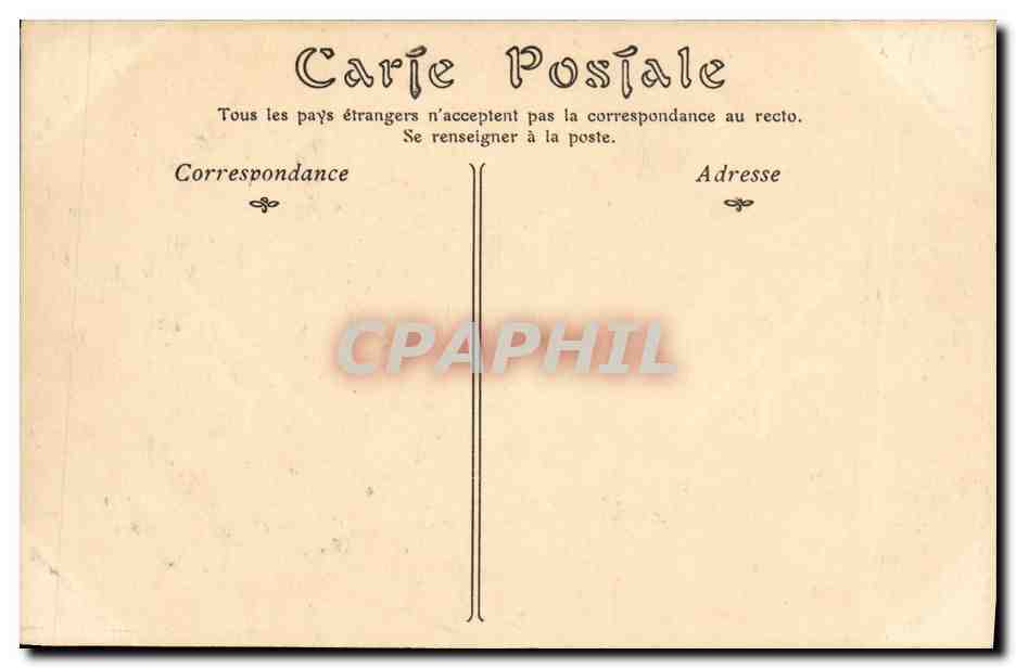 CPA Fecamp Vue generale prise de la Route d Etretat — Rückseite