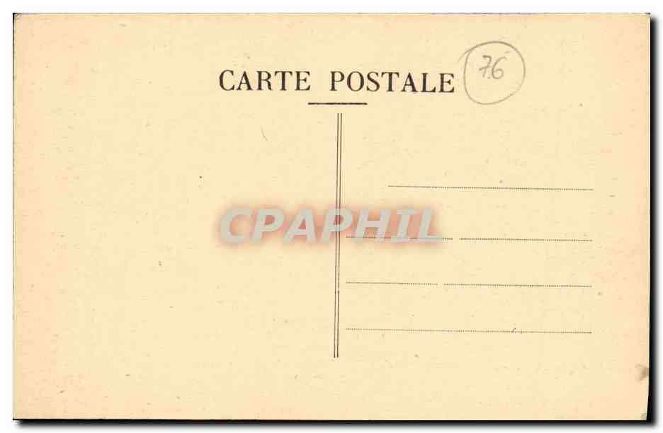 CPA La Benedictine a Fecamp Musee Salle des Abbes  — Rückseite