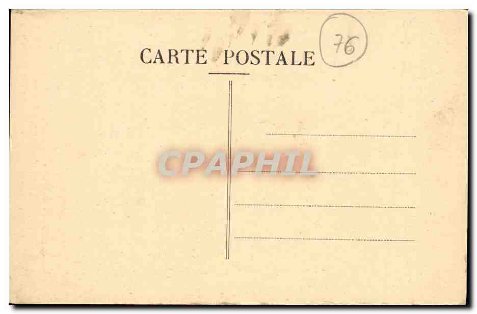 CPA La Benedictine a Fecamp La porterie principale Entree des visiteurs — Rückseite