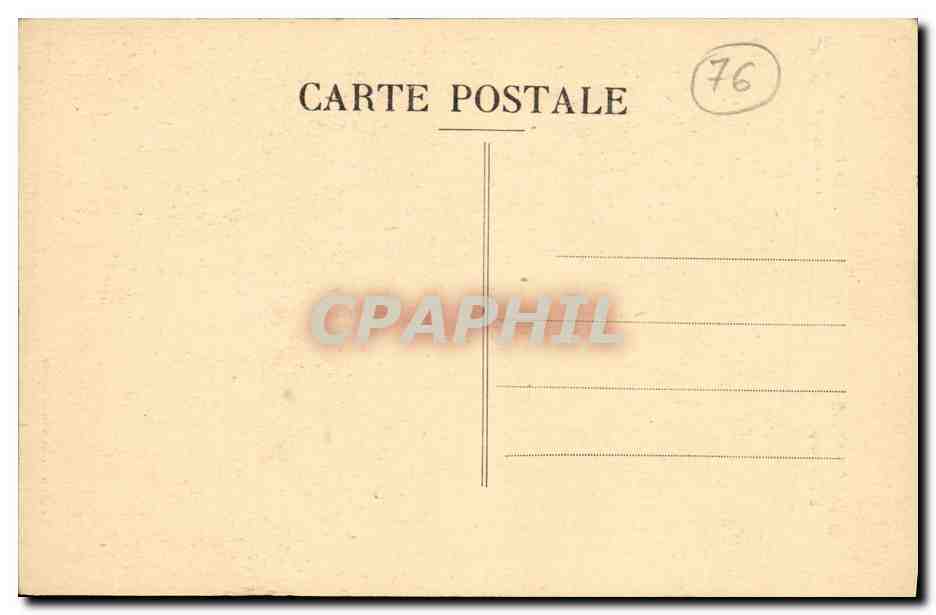 CPA La Benedictine a Fecamp La Fontaine en Fer forge  — Rückseite