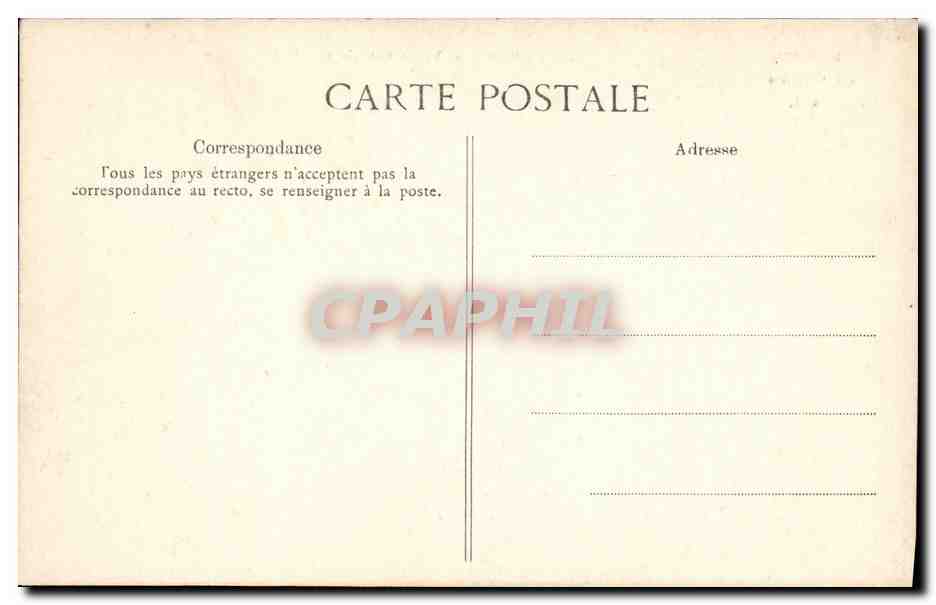 CPA Fecamp Vue Generale sur la Plage  — Rückseite