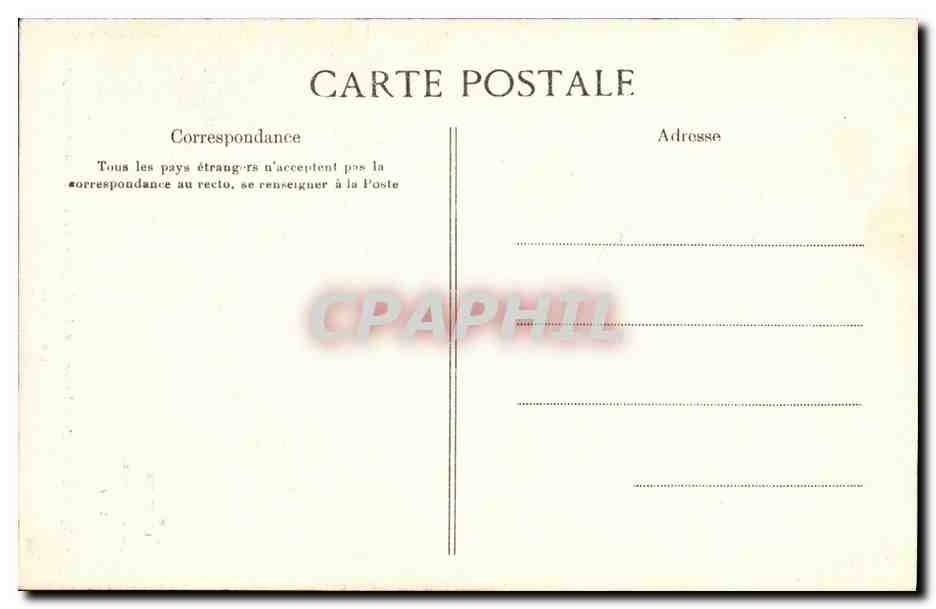 CPA Fecamp Interieur de l Eglise de l Ancienne Abbaye Le Lutrin  — Rückseite
