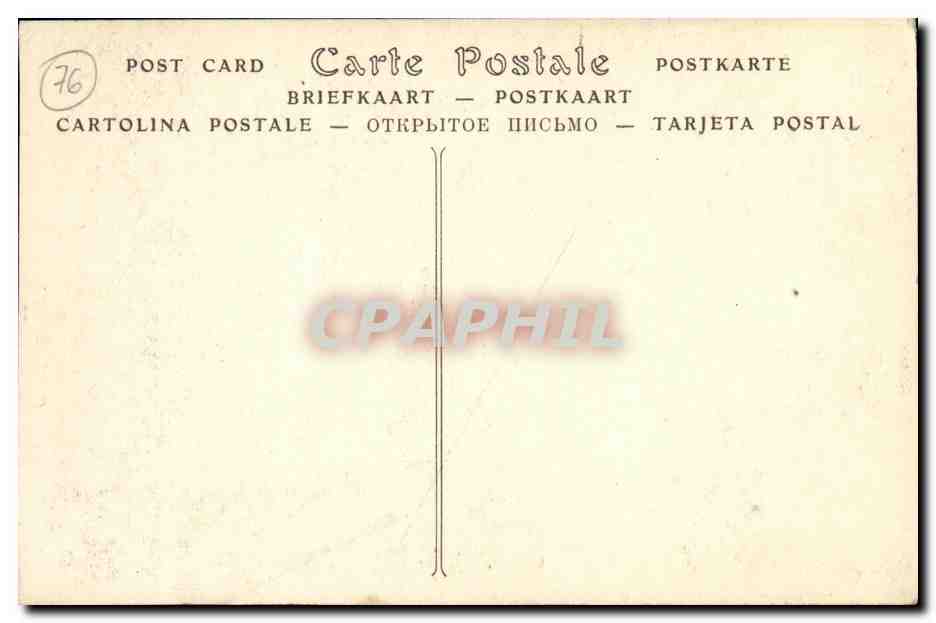 CPA Caudebec en Caux Rue de la boucherie Maison du 13eme — Rückseite