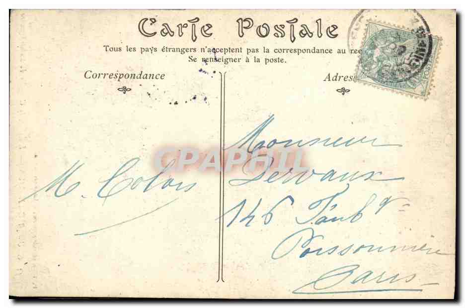 CPA Caudebec en Caux L Eglise la Chapelle du Saint Scpulcre  — Rückseite