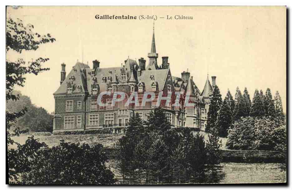 CPA Gaillefontaine Le Chateau