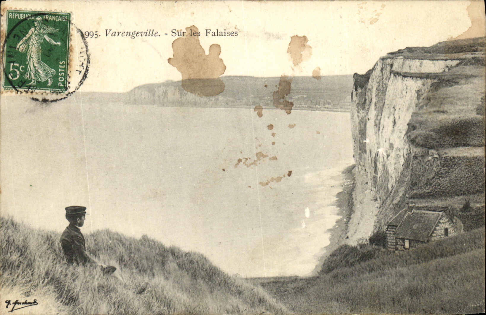 CPA Varengeville Sur les Falaises