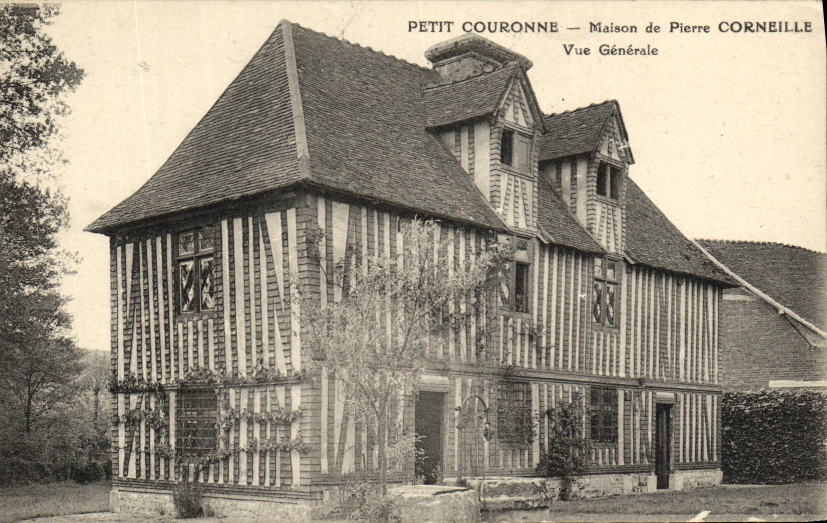 CPA Corneille Petit Couronne Maison de Pierre Croneille Vue generale