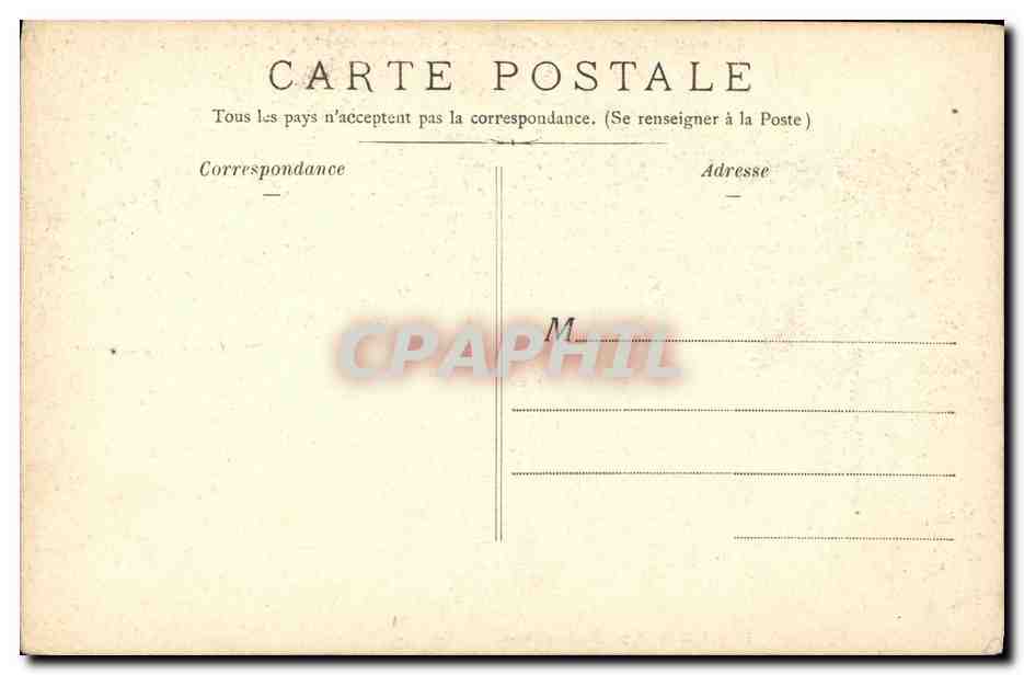 CPA Moulineaux Monument Qui vive ? Militaria — Rückseite