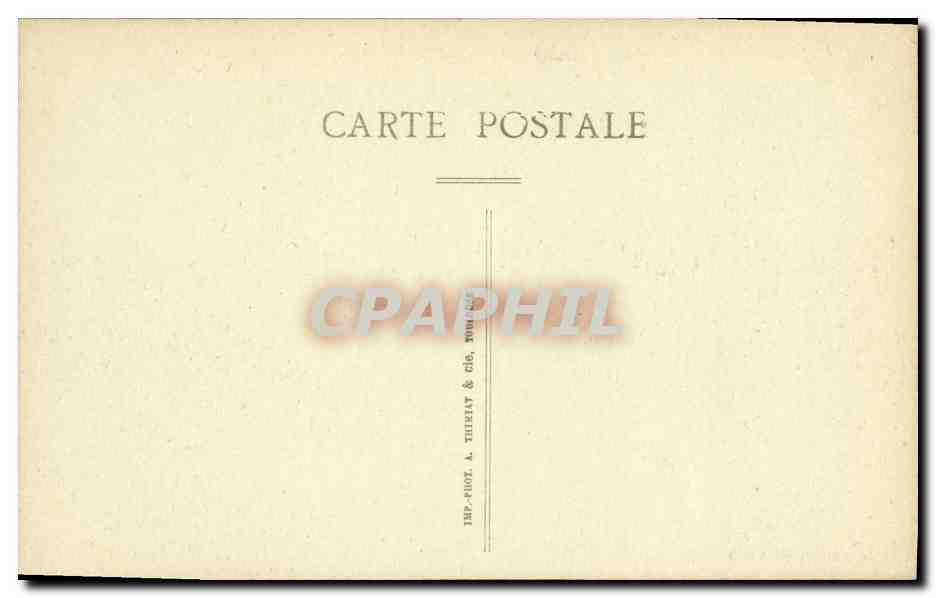 CPA Bernay Place de L Hotel de Ville — Rückseite