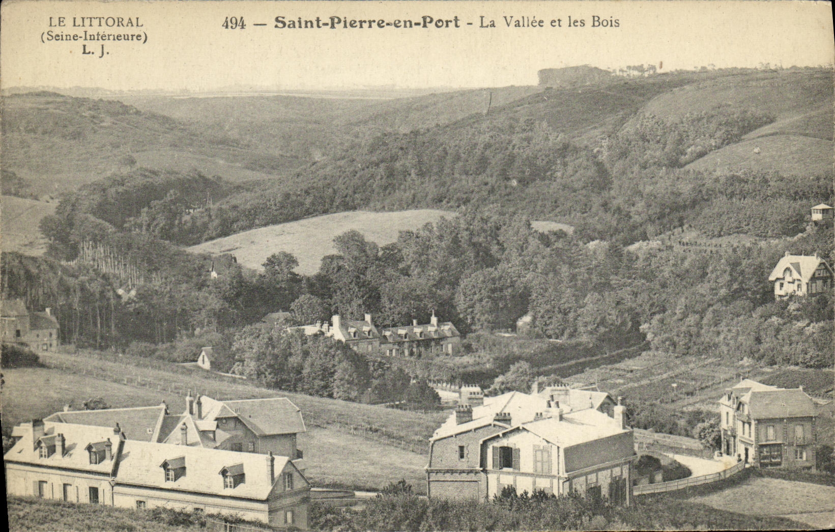 CPA Saint Pierre en Port La Vallee et Les Bois