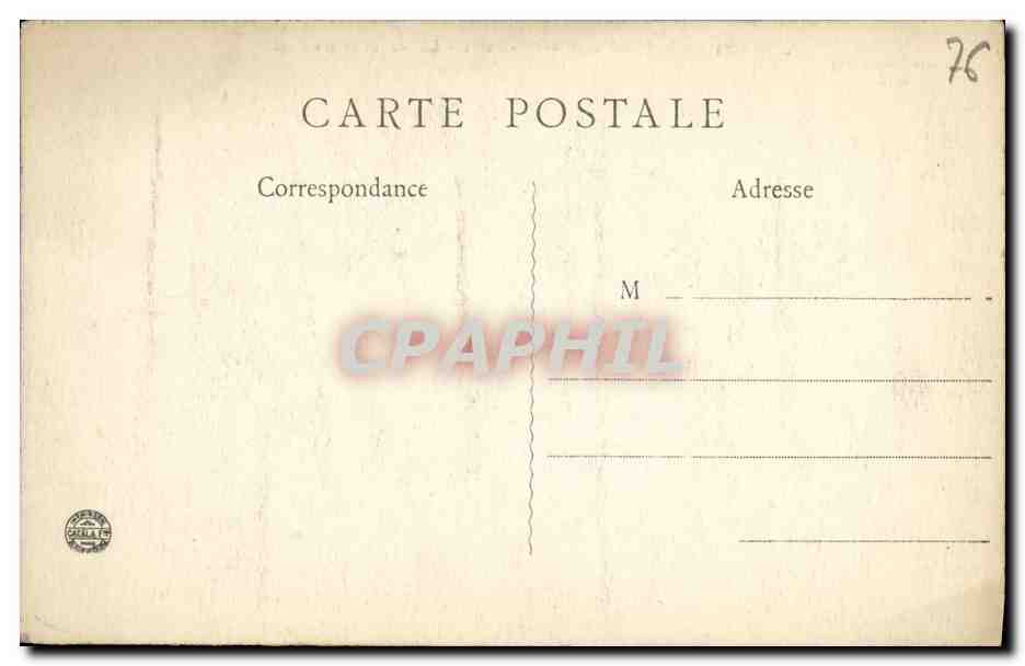 CPA Saint Pierre en Port La Vallee et Les Bois — Rückseite