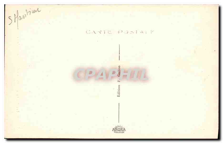 CPA Gallefontaine Portail de L Eglise — Rückseite