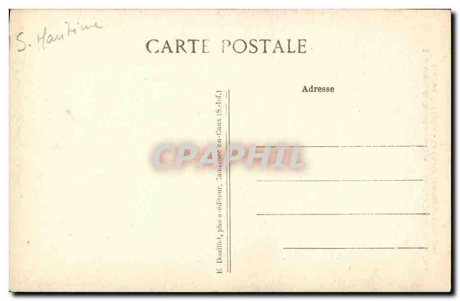 CPA Le Gertrude Interieur de l eglise LMe choeur  — Rückseite