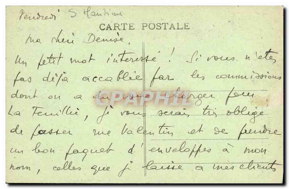 CPA Neuchatel en Bray Eglise Notre Dame le sepulcre — Rückseite