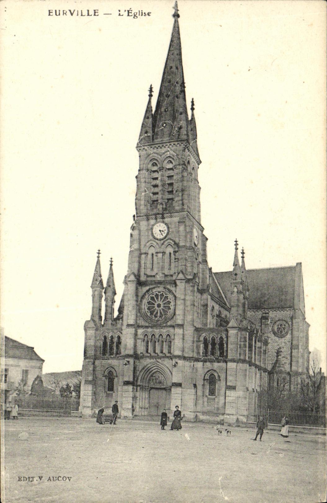 CPA Eurville L Eglise