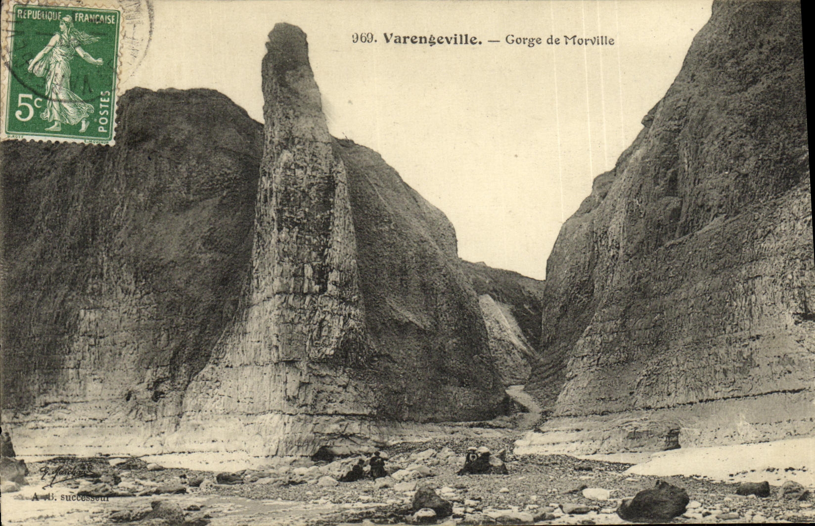CPA Varengeville Gorge De Morville