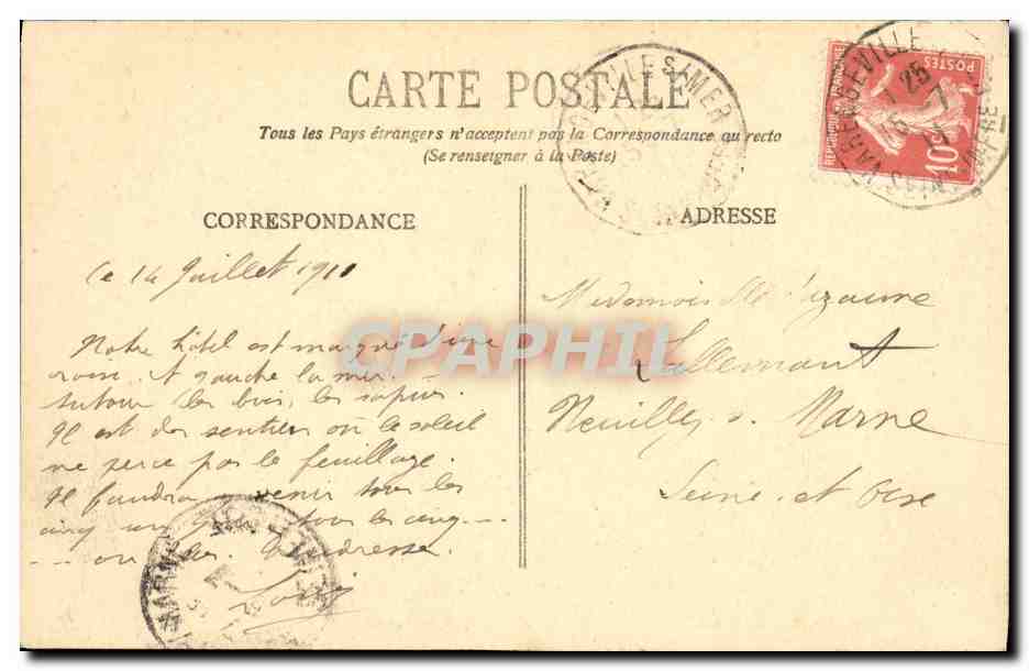 Varengeville-sur-Mer (S.-Inf.) - Vasterival, Versant Sud — Collection Bertin & Varengeville — Verso