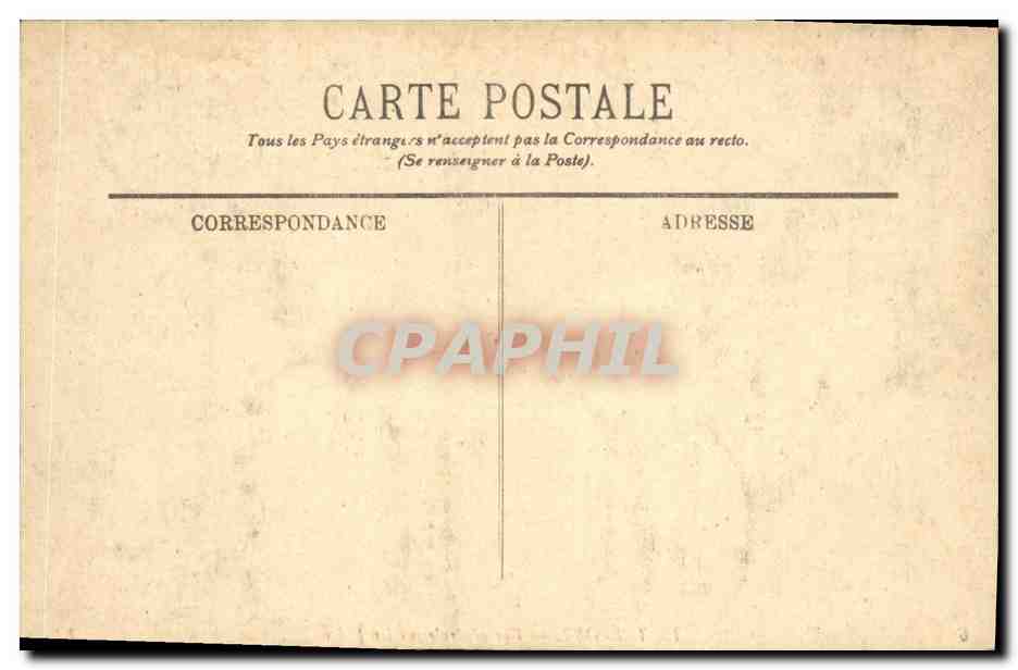 CPA Le Treport Vue Generale Sur les Jetees — Rückseite