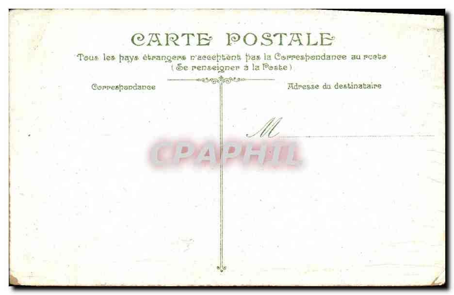 CPA Le Treport Le Quai Francois 1er ou de l eglise Saint Jacques Bateau  — Rückseite