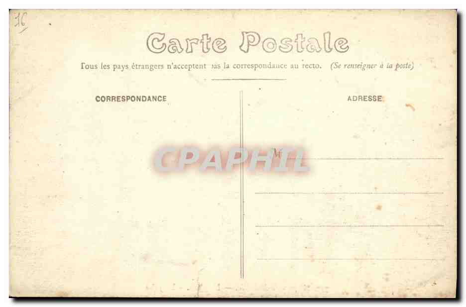 CPA Arques la Bataille L Eglise Le jube — Rückseite