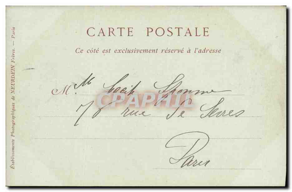 CPA Le Havre La Chapelle Notre Dame Des Flots — Verso