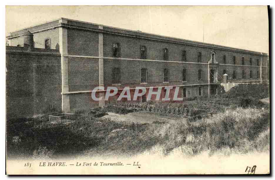 CPA Le Havre Le Fort De Tourneville