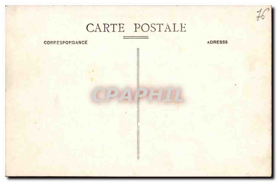 CPA Le Havre La Rue de Paris et la Monument Aux Morts — Rückseite
