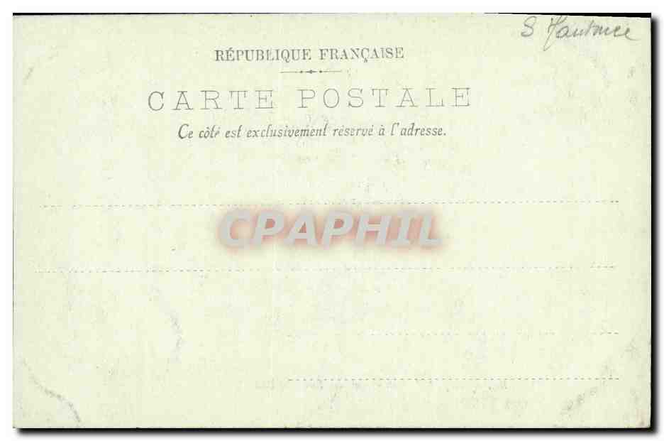 CPA Le Havre Chapelle de Notre Dame Des Flots — Rückseite