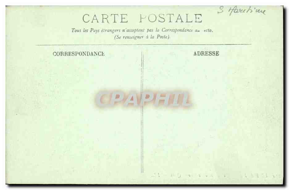 CPA Le Havre Le Musee et le Grand Quai Bateaux — Rückseite