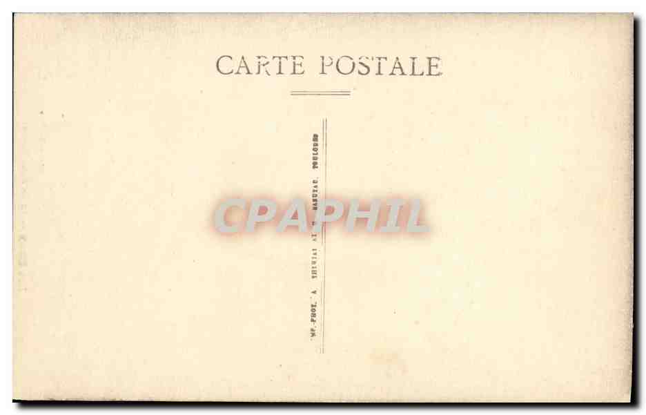 CPA Les Baux Eglise Saint Vincent — Verso