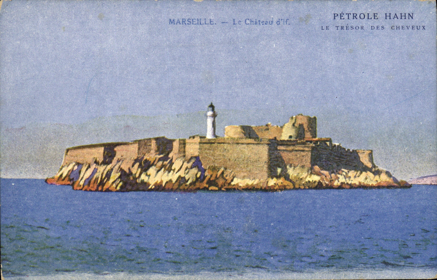 CPA Marseille Le Chateau d If Petrole Hahn Tresor des cheveux