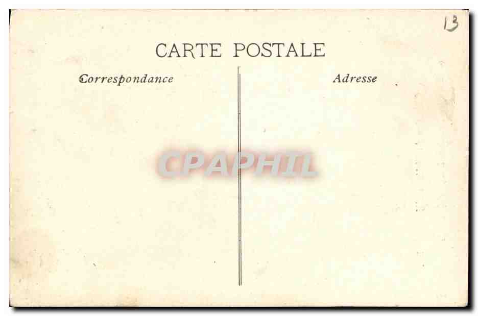 CPA Marseille Notre Dame De La Garde Hallebardiers dans le corps de garde Militaria — Rückseite