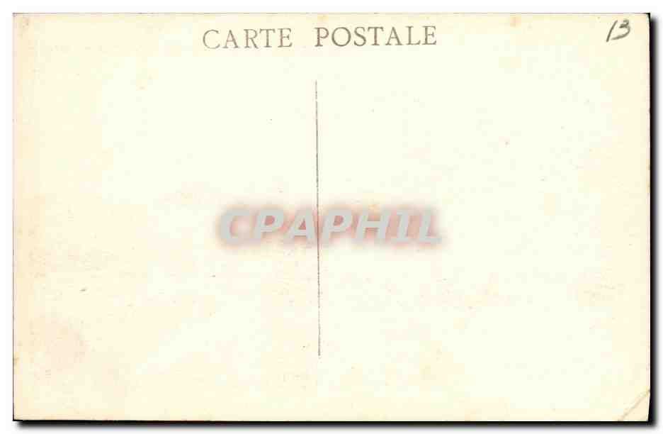 CPA Marseille ND de la Garde et le Chateau d If — Verso