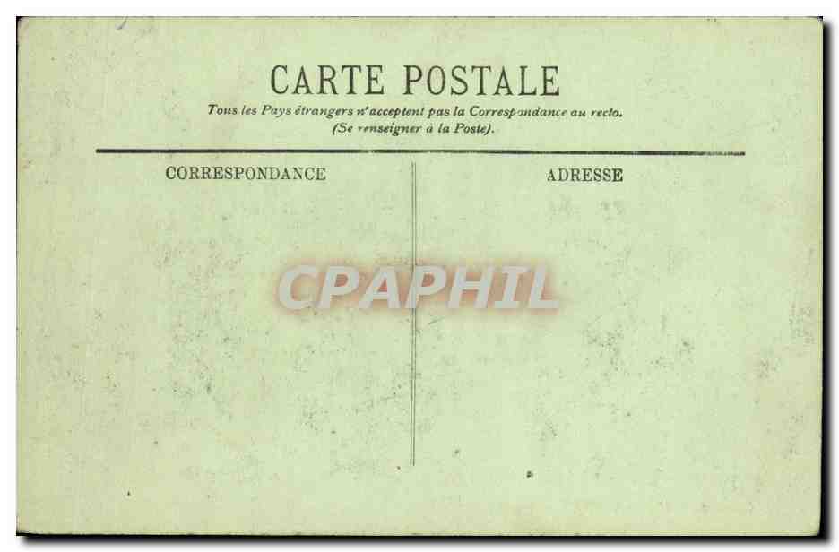 CPA Marseille L lle de Pomegue Bateau — Rückseite