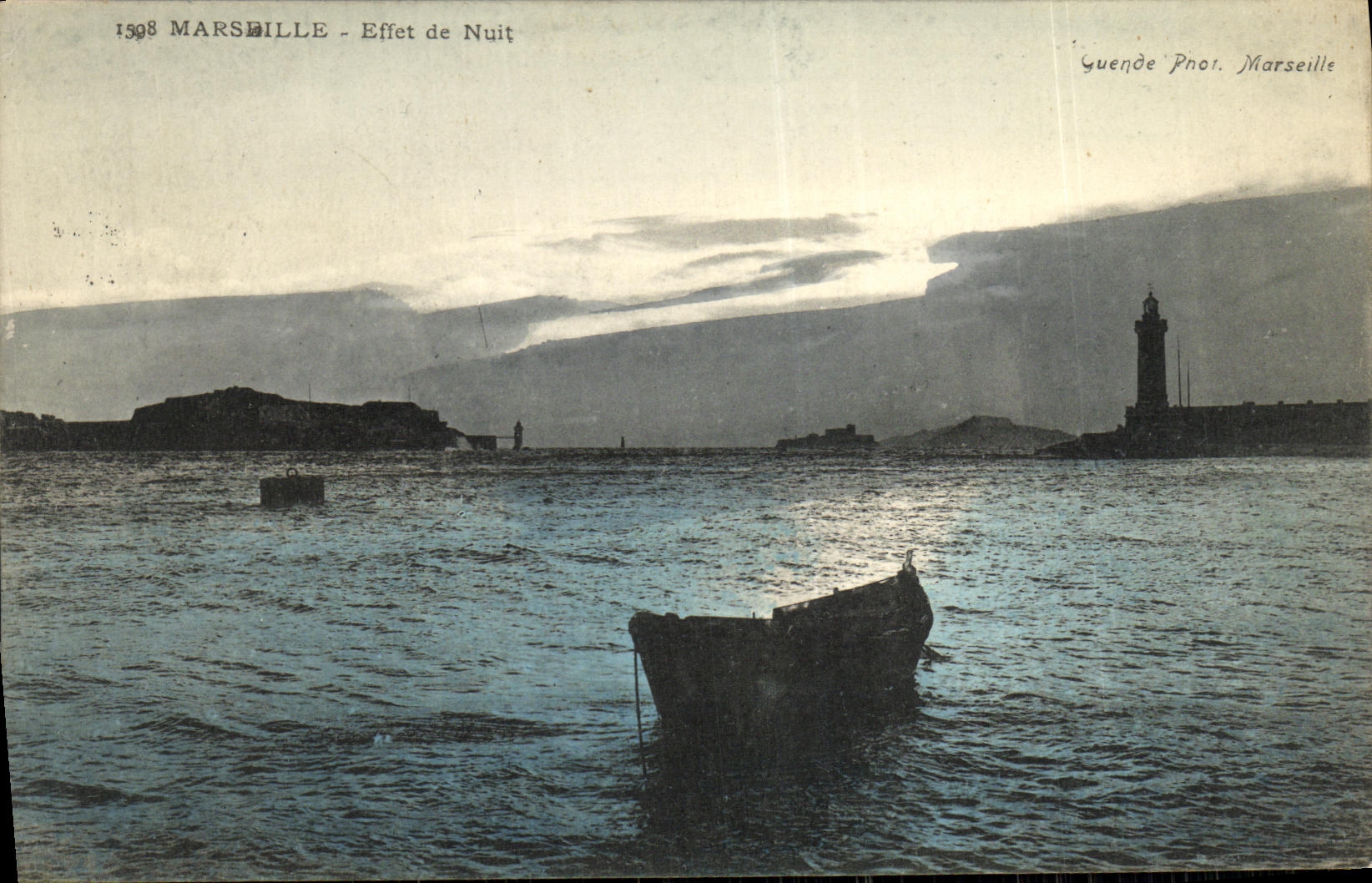 CPA Marseille Effet de Nuit