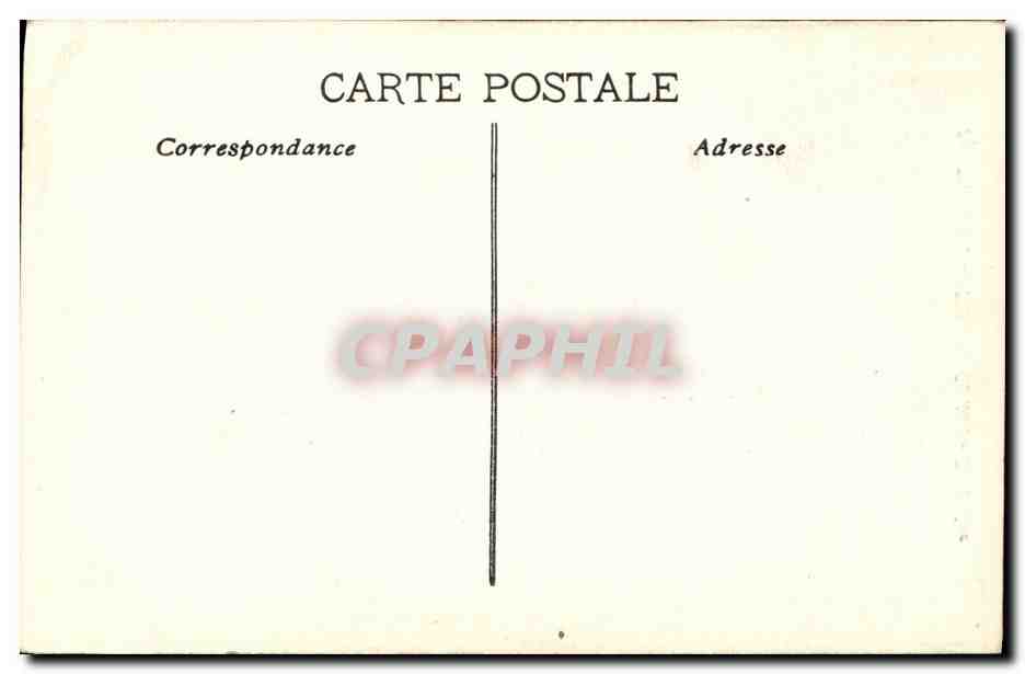 CPA Marseille Fontaine Cantini Le Rhone — Rückseite