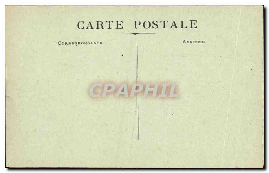 CPA Marseille Entree du Vieux Port et le Pont Transbordeur  — Verso