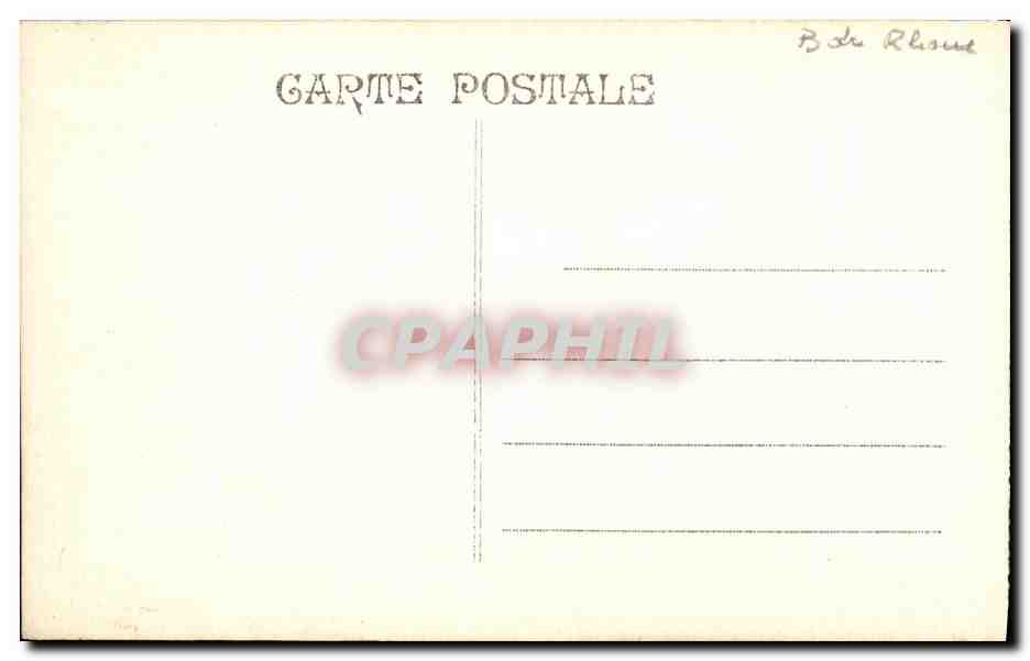 CPA Marseille Port Transbordeur  — Rückseite