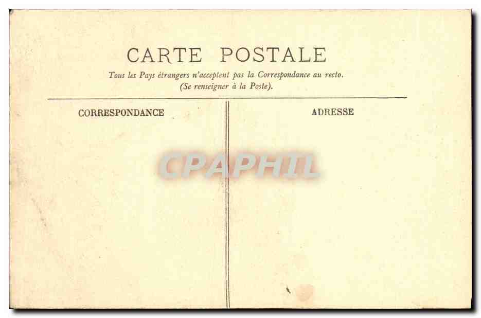 CPA Marseille La Cathedrale et la Joliette  — Rückseite