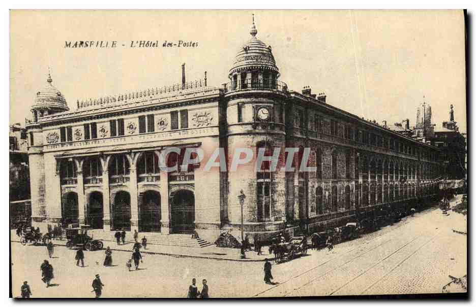 CPA Marseille L Hotel des Postes 