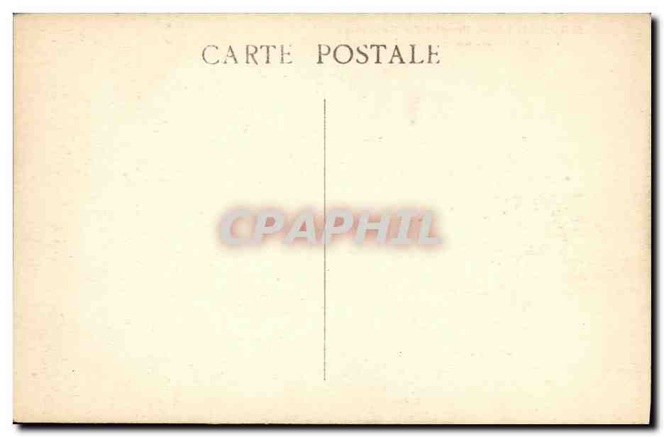 CPA Marseille Bassin du Carenage et N D de la Garde Bateaux — Rückseite