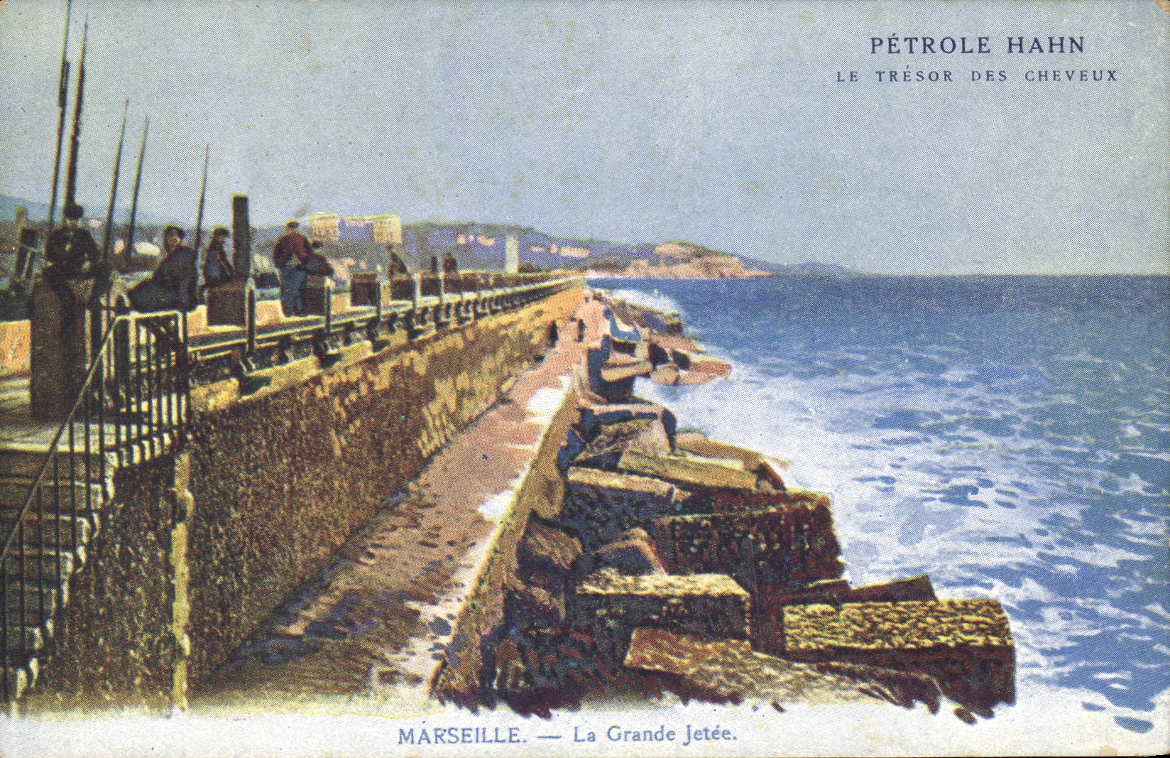 CPA Marseille La Grande Jetee